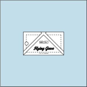 Bloc Loc Flying Geese Ruler 1-1/2" x 3" Finished