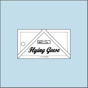 Bloc Loc Flying Geese Ruler 2" x 4" Finished