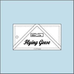 Bloc Loc Flying Geese Ruler 3" x 6" Finished