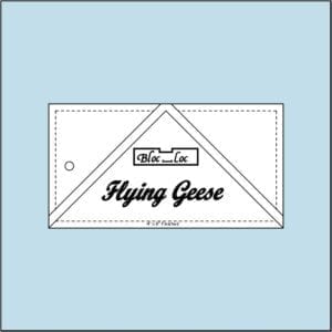 Bloc Loc Flying Geese Ruler 4" x 8" Finished