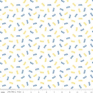 FFA Forever Blue 2 Logo Toss White C15853-WHITE
