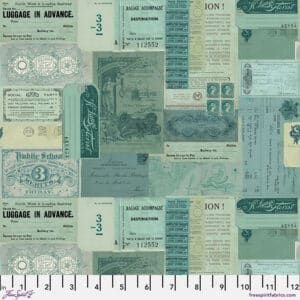 Eclectic Elements-Palette Teal (Teal Ephemera) PWTH275.Teal