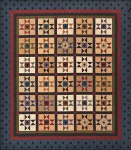 Folk Art Stars Quilt Kit