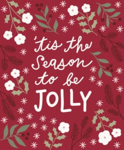 Tis The Season Quilt Panel