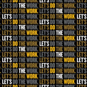 Caterpillar 100 Years Slogan C16722-BLACK