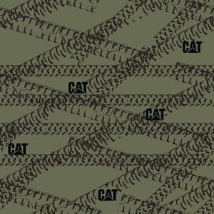 Caterpillar 100 Years Tracks C16723-GREEN