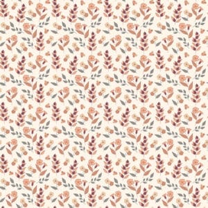 Evening on the Prairie Autumn Floral C16746-CREAM