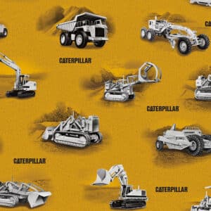 Caterpillar 100 Years Main C16720-YELLOW