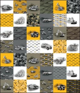 Caterpillar Panel Quilt Kit