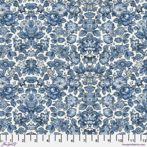 Eclectic Elements - Palette Indigo (Indigo Wallpaper) PWTH297.Indigo
