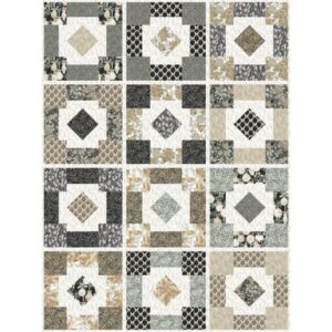 Holiday Flourish - Festive Finery Quilt Kit