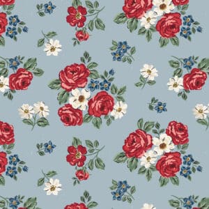 Independence C17331 Blue Floral