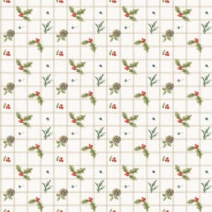 Holiday Spirit Holly CD17462-Cream