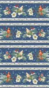 Quilt Minnesota 2026 Digital Pictorial Stripe Y4883-93 Light Navy