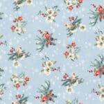 Quilt Minnesota 2026 Digital Floral Birds Y4886-87 Light Denim