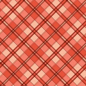 Quilt Minnesota 2026 Digital Diagonal Plaid Y4887-4 Light Red