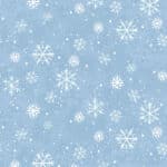 Quilt Minnesota 2026 Digital Snowflakes Y4890-29 Light Blue